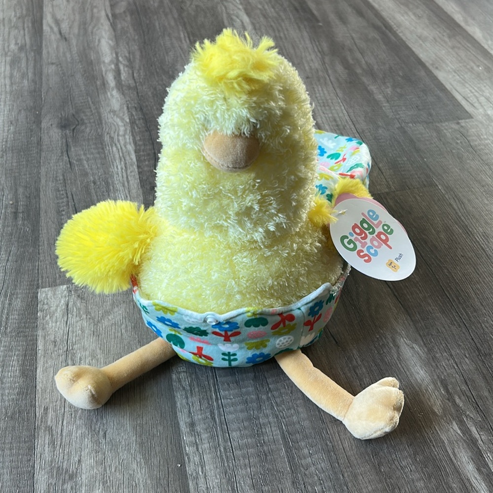 NEW Chick in an Easter Egg Stuffed Animal Toy